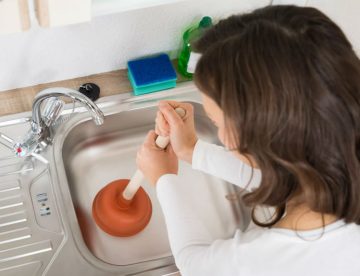 how to unblock a sink